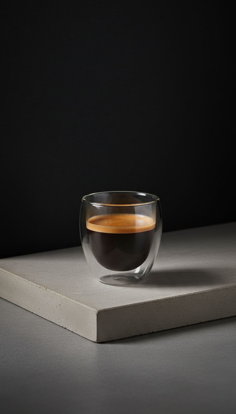 Double Wall Glass Espresso Cup